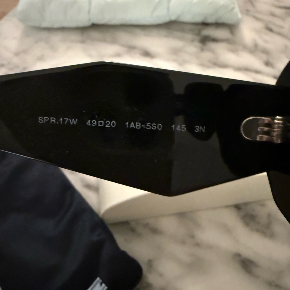 Prada Symbole Rectangular Sunglasses With Box And… - image 3